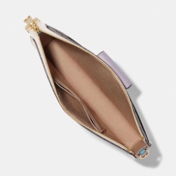 Coach Authentic Leather Poppy Color-Block Crossbody with Detachable Card Case - Picture 14 of 16